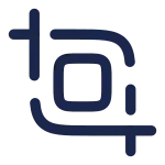 Crop SVG Icon